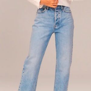 Abercrombie High Rise Dad Jeans
